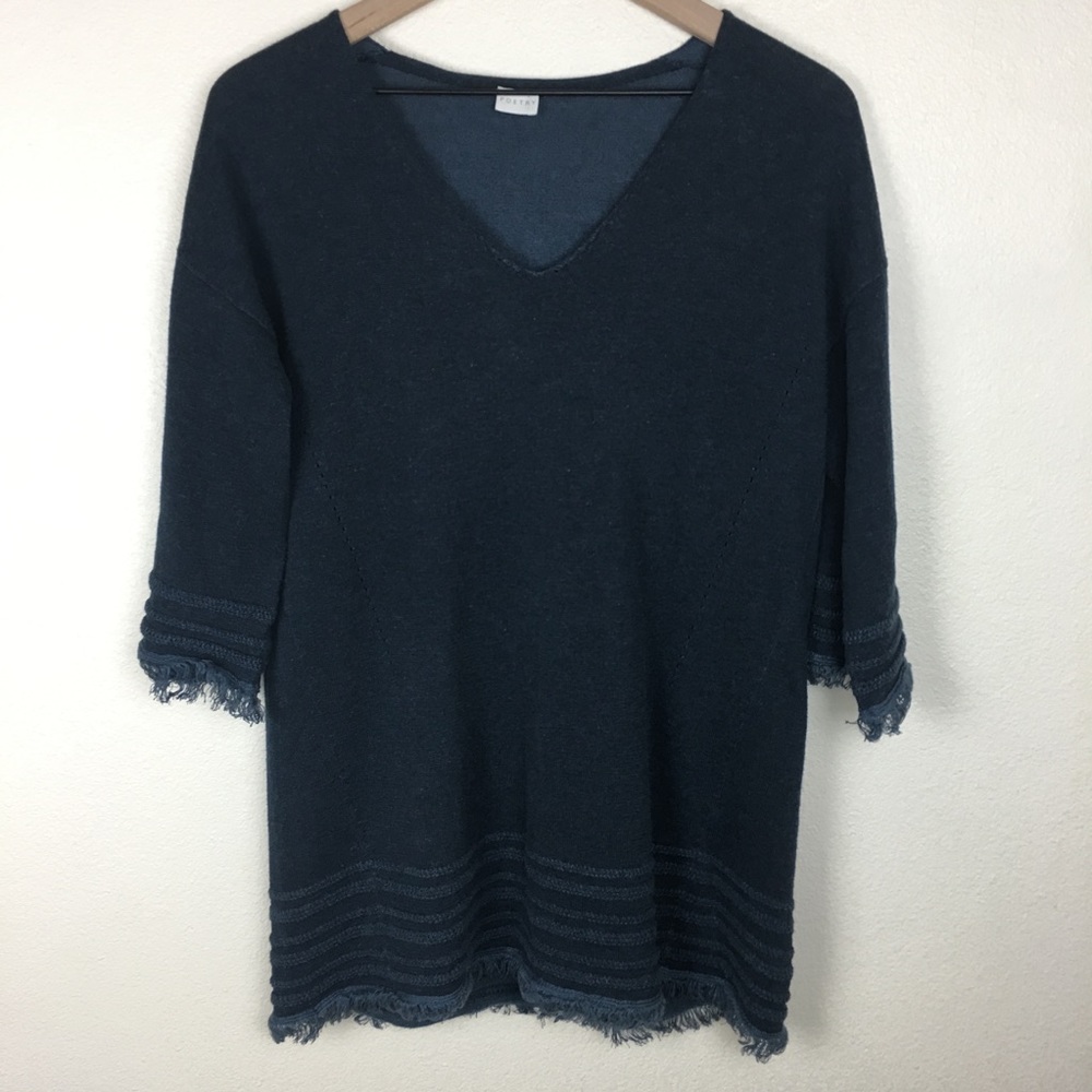 Poetry v-neck light sweater shirt